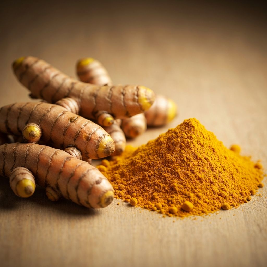 Native turmeric root